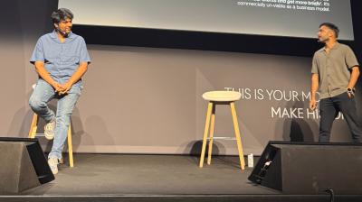 PG Aditiya (left) and Gautam Reghunath