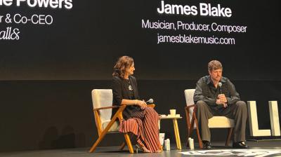 Suzanne Powers (left) and James Blake