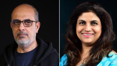 Rasheed Sait (left) and Neha Lobo