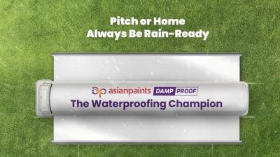 With rain forecast for majority of the fourth Test match, one could get several glimpses of the branding