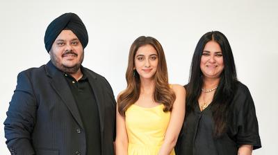 From left: Amit Sobti, Karishma Mehta and Jasleen Kaur Gupta