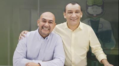 Taffy Ledesma (left) and Praful Akali