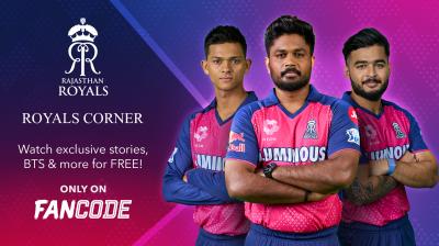 As part of this partnership, FanCode Shop will serve as the official jersey manufacturing partner for Rajasthan Royals.