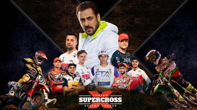 Salman Khan for Indian Supercross Racing League