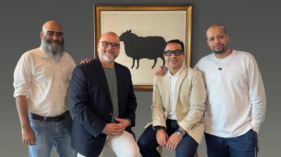 From left: Snehasis Bose, Himanshu Saxena, Paritosh Srivastava and Parikshit Bhattaccharya