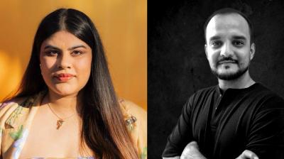 Mahima Kukreja (left) and Nikhil Guha