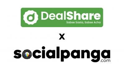 DealShare and Social Panga logos