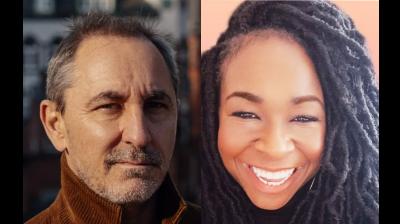 David Droga (left) and Ndidi Oteh