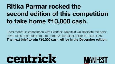 Winner for the second edition of the Centrick-Manifest print contest