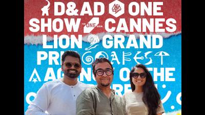 From left: Sumit Chaurasia, Raj Kamble and Mithila Saraf