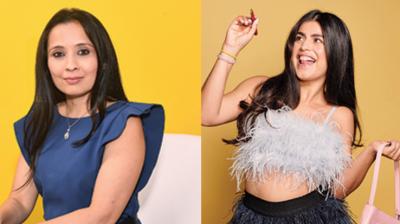 Kejal Teckchandani (left) and Shenaz Treasurywala